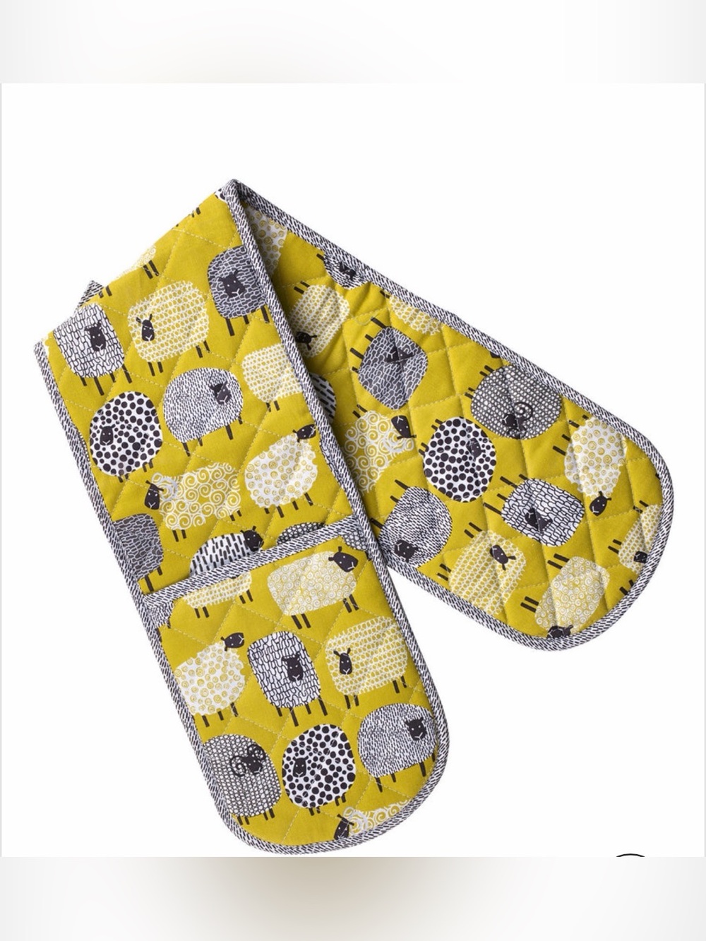 Ulster Weavers Dotty Sheep Double Oven Glove.